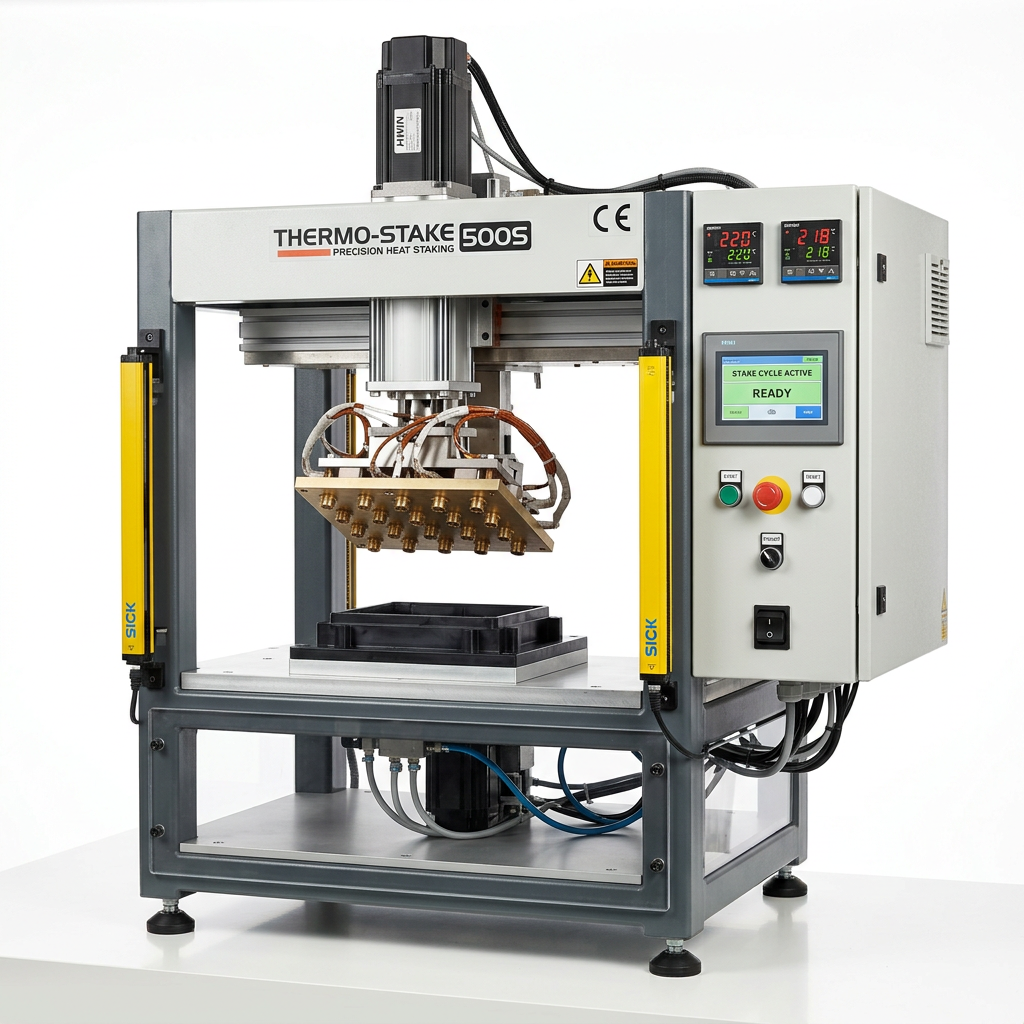 Industrial Multi-Point Servo Hot Plate and Thermal Heat Staking Machine