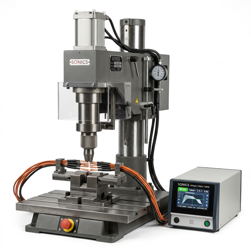 Industrial Ultrasonic Metal Welder for Wire Harness and Battery Terminals