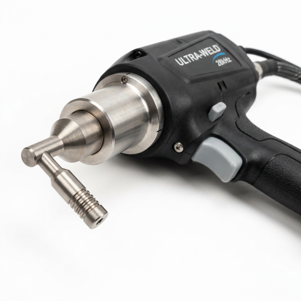 Portable 28kHz 800W Handheld Ultrasonic Spot Welder & Riveting Gun (UL-HW800)
