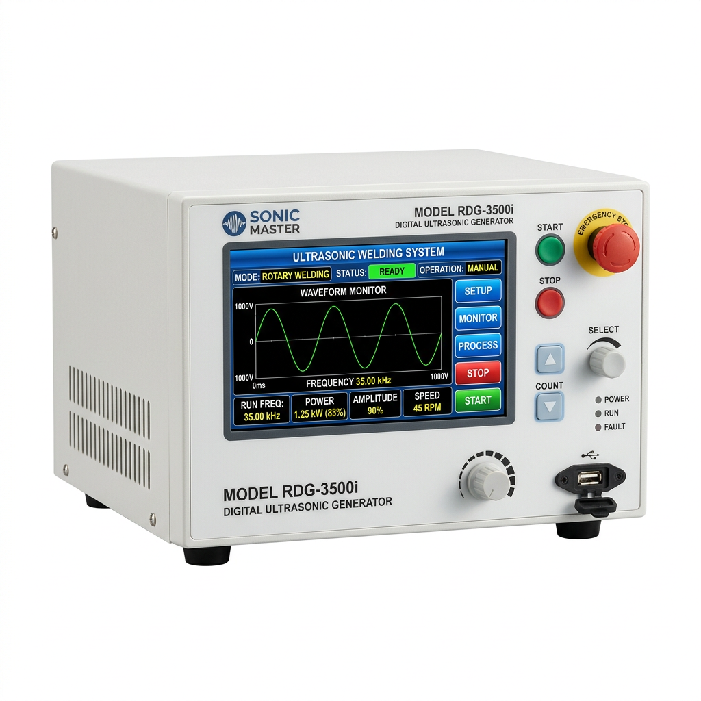 35kHz High-Speed Rotary Ultrasonic Sewing & Sealing Machine (UL-TC35)